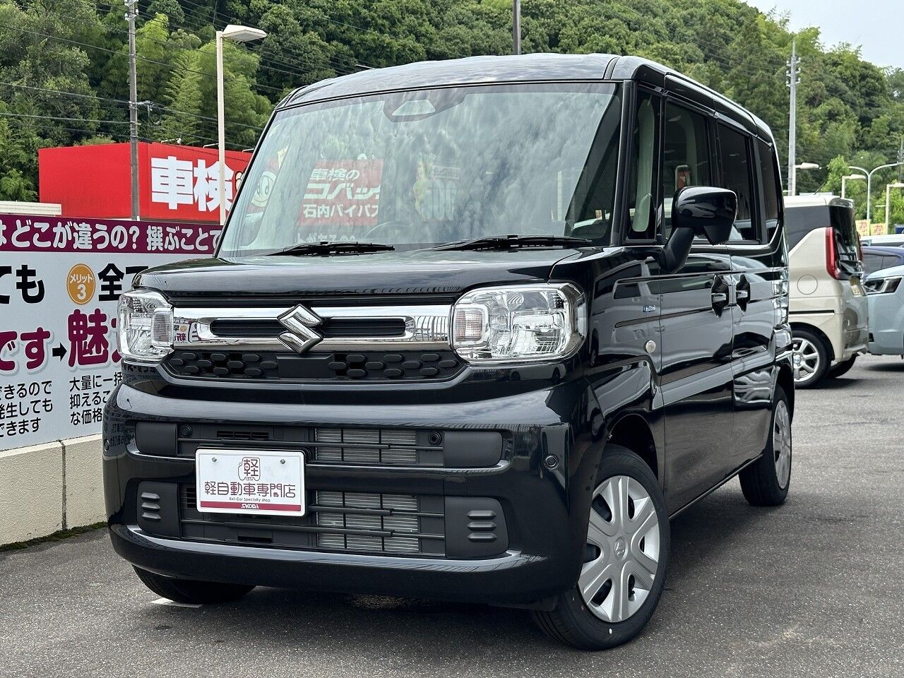 スペーシア HYBRID X セーフティプラスパッケージ装着車 ブルー