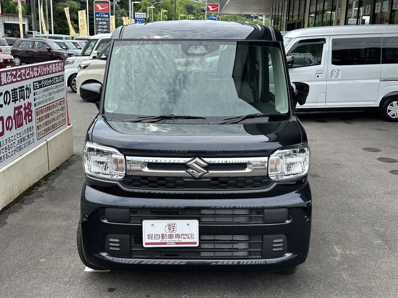 スペーシア HYBRID X セーフティプラスパッケージ装着車 ブルー