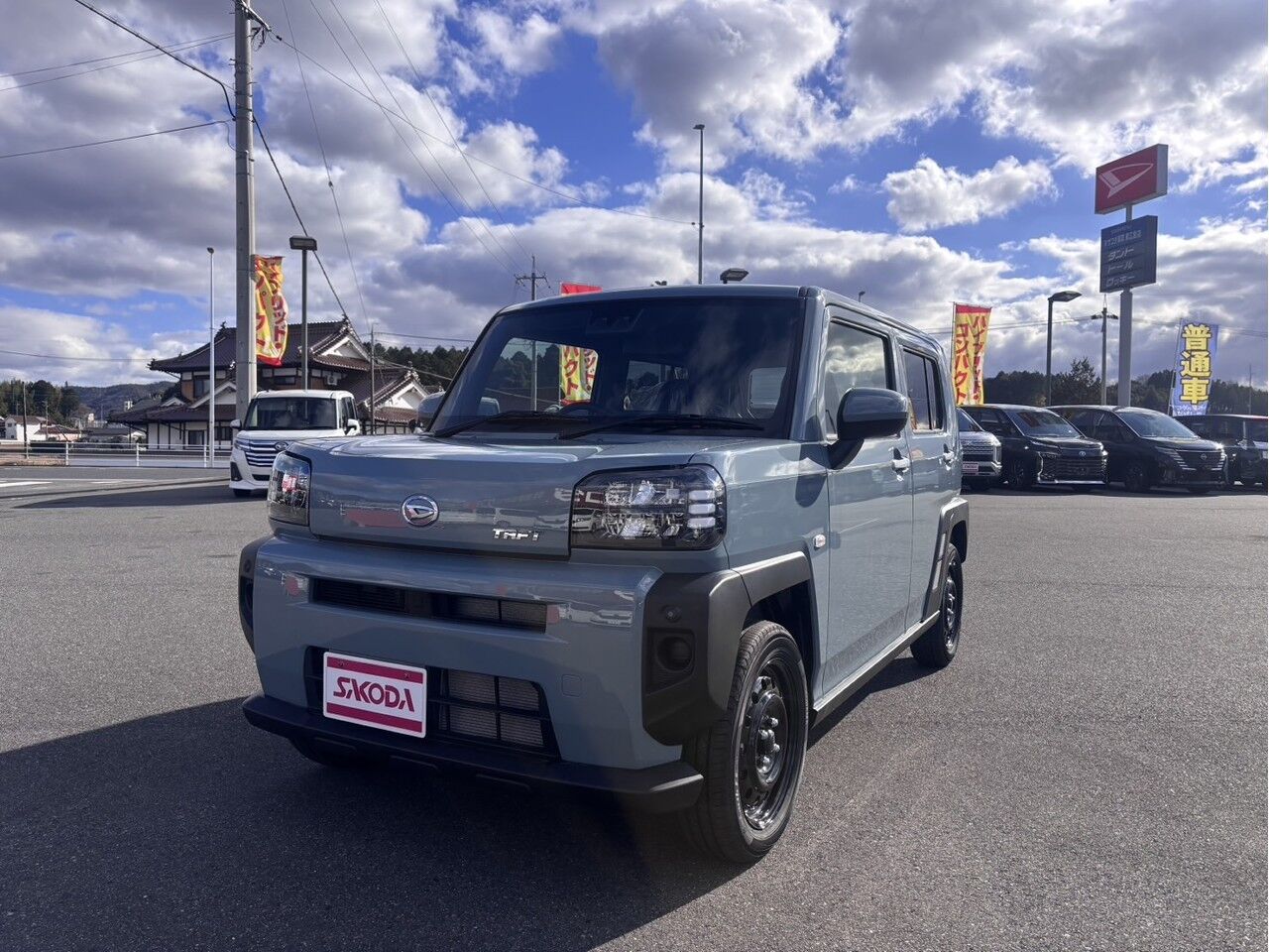 タフト X 9インチディスプレイオーディオ レイクブルーメタリックの