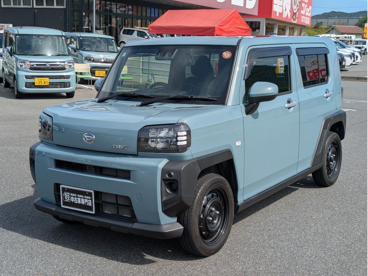 タフト X レイクブルーメタリックの在庫情報 - 東広島で軽自動車・普通